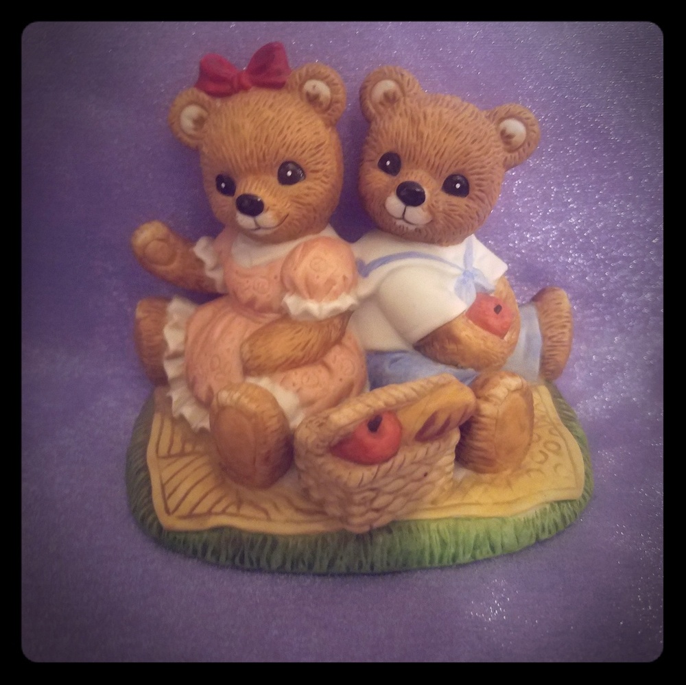 Home Interiors Bears Figurine